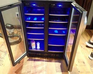 BEVERAGE FRIG AND WINE COOLER  - 2 available