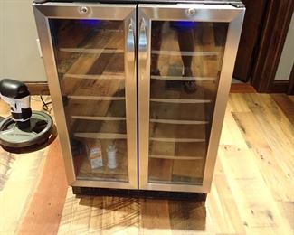 BEVERAGE FRIG AND WINE COOLER  - 2 available