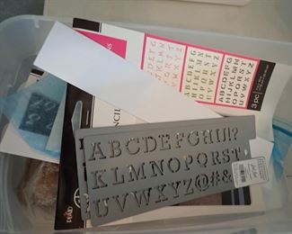 CRAFTS / STICKERS/ MOD PODGE / RUB ONS/ STAMPS/ INK PADS / PAPER / BRADS