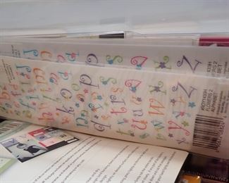 CRAFTS / STICKERS/ MOD PODGE / RUB ONS/ STAMPS/ INK PADS / PAPER / BRADS