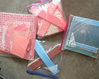 CRAFTS / STICKERS/ MOD PODGE / RUB ONS/ STAMPS/ INK PADS / PAPER / BRADS