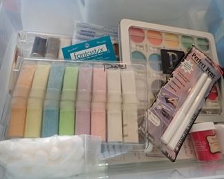 CRAFTS / STICKERS/ MOD PODGE / RUB ONS/ STAMPS/ INK PADS / PAPER / BRADS