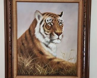 Painting by Rex Thomas