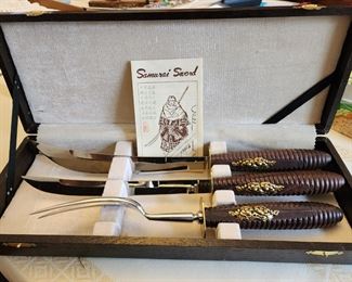 Samurai cutleries knife set