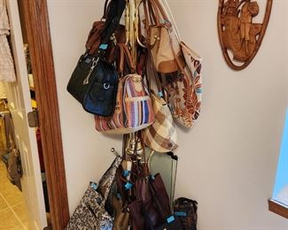 Lots of purses