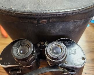 Bausch and Lomb, US Navy binoculars 
