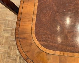 Detail of dining table