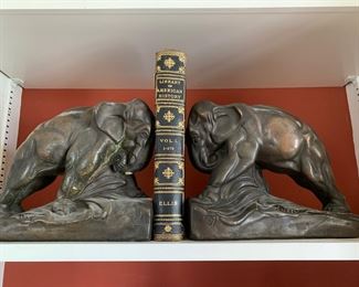 Armor Bronze bookends