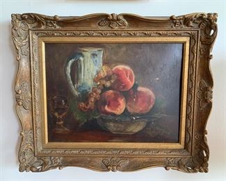 Anna Pierce still life with fruit