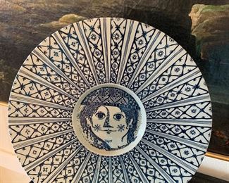 Bjorn Wiinblad pottery plate