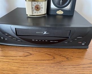Zenith VHS tape player,  $20