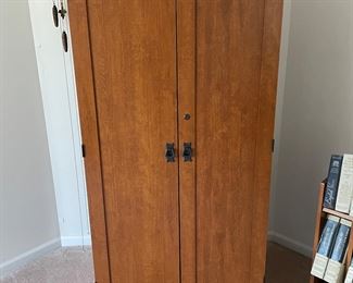 Cabinet w/ desk,  $225