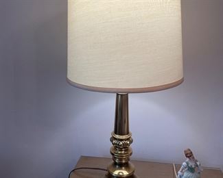 Brass lamp,  $10