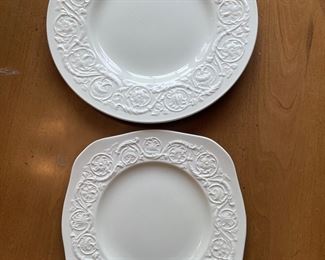Wedgewood Patrician dinnerware, 8 dinner plates, 8 salad plates, 5 saucers,  $75