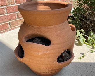 Pocket terra cotta planter, 2 available,  $15 each