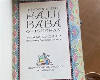 First page of Hajji Baba book