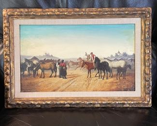 Vintage Horse painting #2,  $48