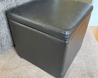 Black storage box,  $30