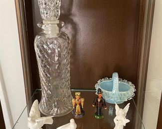 Crystal decanter,  $15