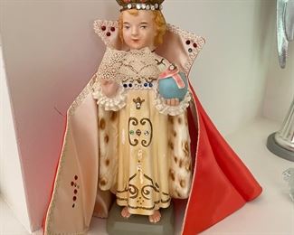 Robed baby Jesus of Prague,  $12
