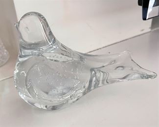 Glass bird, $14