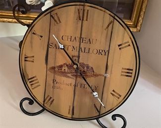 Chateau Saint Mallory clock,  $10