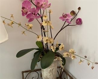 Floral arrangement in vase,  $20