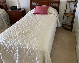 Vintage twin headboard,  $95