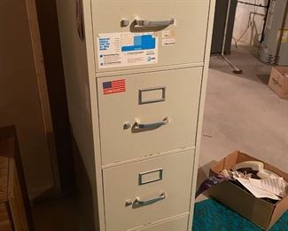 Tall file cabinet,  $30
