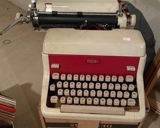 Vintage typewriter,  $20