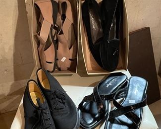 Assortment of women's shoes