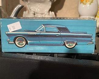 Avon blue car cologne,  $10