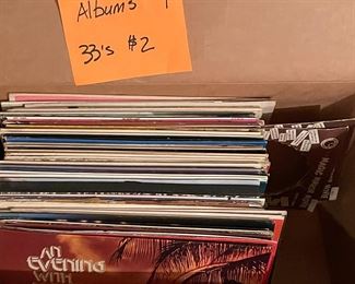 Record Albums & 33's
