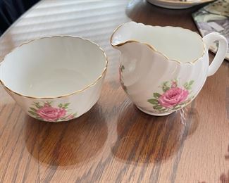 Adderley sugar & creamer,  $10