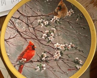 Bird plate #2,  $6