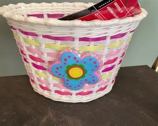 Vintage Schwinn bicycle basket,  $8