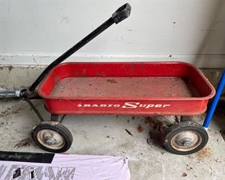 Vintage radio flyer,  $10
