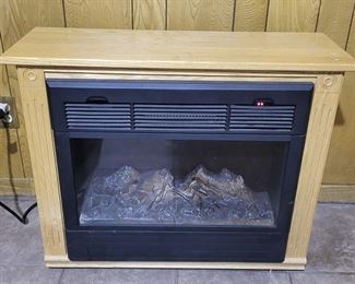 Oak Amish Heat Surge Electric Heater