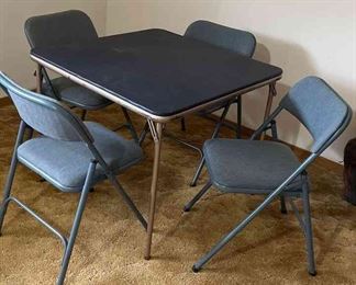 Samsonite Card Table Chairs