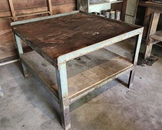 Steel Frame Work Table