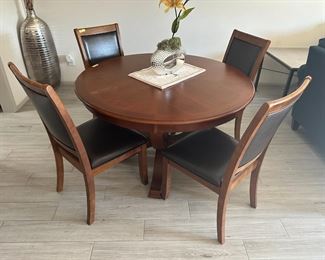 TABLE AND FOUR CHAIRS