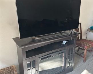 tv CONSOLE WITH FIREPLACE