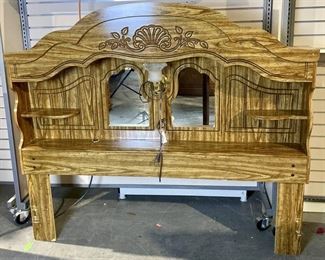 Country Style Lighted Headboard