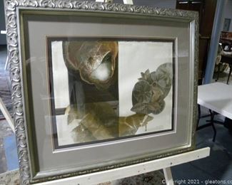 Embossed Lithograph by Alvar