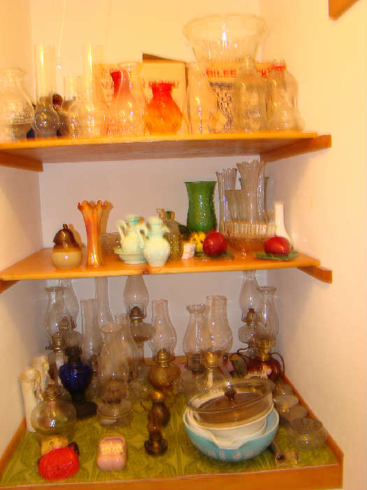 Collection of Kerosene Lamps
