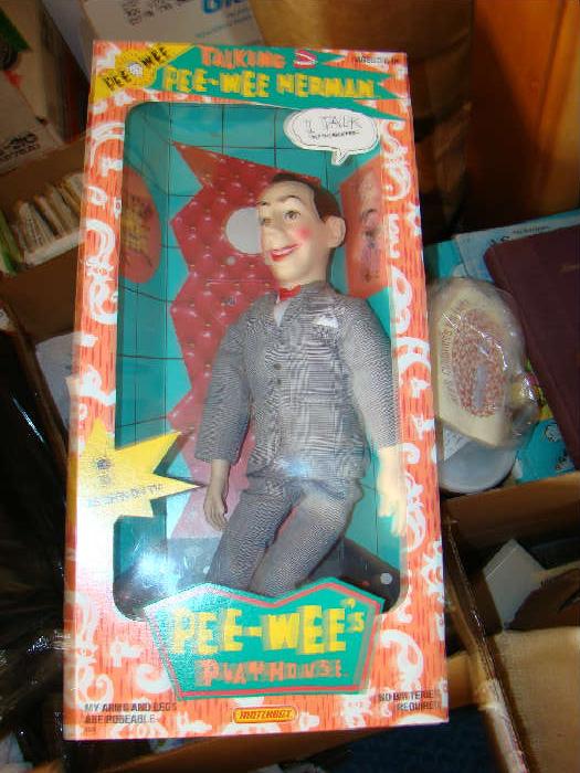 Pee Wee Herman Doll in Box