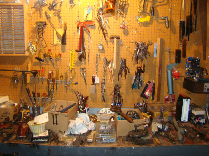 Sample of Tools, Wrenches, Screwdrivers, Brace Drills plus
