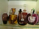 Part of the Collection of Vintage, Antique and Modern Perfume Bottles