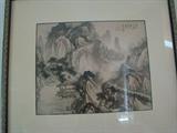 Old Chinese Woodblock Print