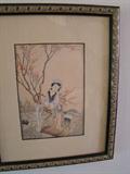 Old Chinese Woodblock Print